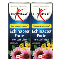2X Lucovitaal Echinacea Forte met Cat's Claw 100 ml