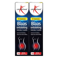 2X Lucovitaal Blaasontsteking D Mannose 14 bruistabletten