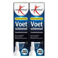 2X Lucovitaal Voetschimmel Eczeem Spray 25 ml