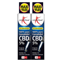 2X Lucovitaal CBD Cannabidiol Olie 5% 30 ml