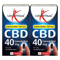 2X Lucovitaal CBD 40 mg capsules 30 capsules