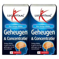 2X Lucovitaal Geheugen & Concentratie 30 capsules