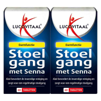2X Lucovitaal Stoelgang met Senna 60 tabletten
