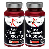 2X Lucovitaal Super Vitamine C 1000mg Vegan 60 Capsules
