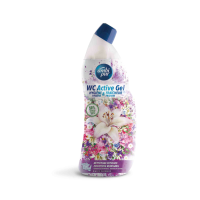 1+1 Gratis: Ambi Pur Toiletreiniger Wc Active Gel White Flowers 750 ml