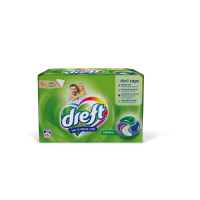 2+2 Gratis: Dreft Wasmiddel Capsules Ultimate Care 16 stuks