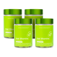 4X Veganboost Hair Vitamins Appel 60 gummies