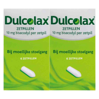 2X Dulcolax Moeilijke stoelgang 10 mg 6 stuks