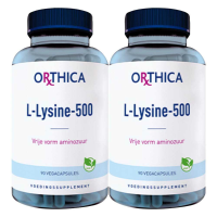 2X Orthica L Lysine 500 90 capsules