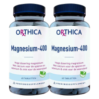 2X Orthica Magnesium 400 60 tabletten