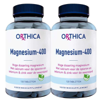 2X Orthica Magnesium 400 120 tabletten