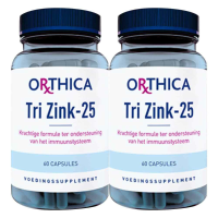 2X Orthica Tri Zink 25 60 capsules
