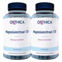 2X Orthica Magnesiumcitraat 125 90 capsules