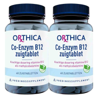 2X Orthica Co Enzym B12 60 zuigtabletten