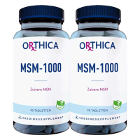 2X Orthica MSM 1000 90 tabletten