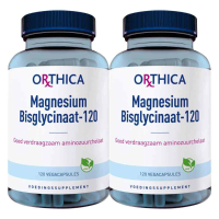 2X Orthica Magnesium Bisglycinaat 120 120 capsules