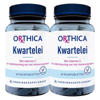 2X Orthica Kwartelei Met Vitamine C 60 tabletten
