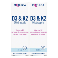 2X Orthica Oliedruppels D3 & K2 25 ml