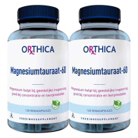 2X Orthica Magnesiumtauraat 60 120 tabletten