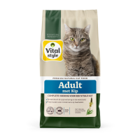 Vitalstyle Adult Kip Kattenvoer 10 kg