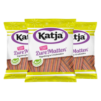 3X Katja Zure Matten Regenboog 125 gr