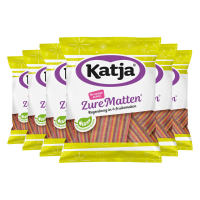 6X Katja Zure Matten Regenboog 125 gr