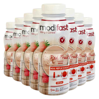 8X Modifast Intensive Drink Rood Fruit 236 ml