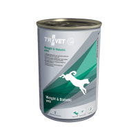 6X Trovet Hondenvoer Nat WRD Weight & Diabetic 400 gr