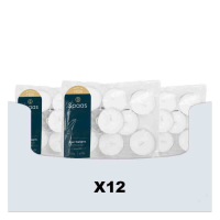 12X SPAAS Maxi theelichten zak ± 10 branduren 10 stuks