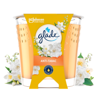 6X Glade Geurkaars Anti Tabac 100% Raapzaadwax 112 gr