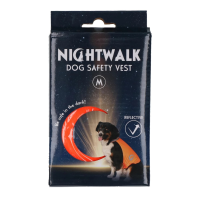 Nightwalk Dog Safety Vest Orange M