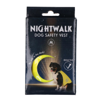 Nightwalk Dog Safety Vest Yellow M