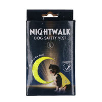 Nightwalk Dog Safety Vest Yellow L