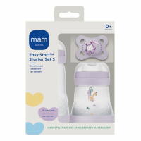 MAM Babyfles Starter Set Easy Start Anti Colic Lila S 1 set