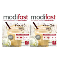 2X Modifast Weight Control Milkshake Vanille 8 x 55 gr