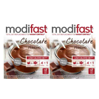 2X Modifast Weight Control Pudding Chocolade 8 x 55 gr