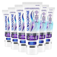 6X Sensodyne Tandpasta Clinical Repair Active White 75 ml