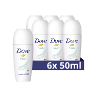6X Dove Deodorant Roll On Fresh 50 ml