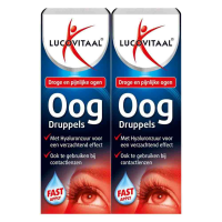 2X Lucovitaal Oogdruppels Droge en Pijnlijke Ogen 10 ml