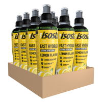 12X Isostar Fast Hydration & Perform Lemon 500 ml