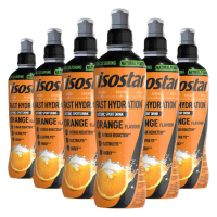 6X Isostar Fast Hydration Orange 500 ml