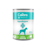 Calibra Hondenvoer Veterinary Diet Hypoallergenic Konijn & Insect 6 x 400 gr