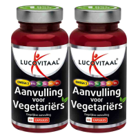 2X Lucovitaal Vega Aanvulling 60 capsules