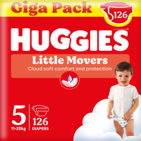 3X Huggies Little Movers Luiers Maat 5 (11   25 kg) 42 stuks