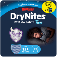 3X Huggies Absorberende Luierbroekjes Boy 13+ jaar 9 stuks