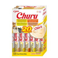 Ciao Churu Kattensnack Multipack Chicken & Beef 20 x 14 gr