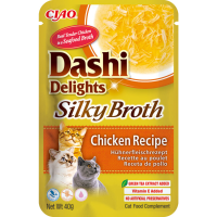 Inaba Ciao Dashi Delights Silky Broth Kattenvoer Nat Chicken 40 gr