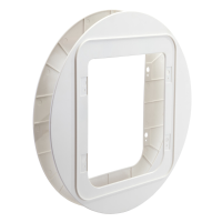 Sure Flap Microchip Huisdierluik Montageadapter Wit