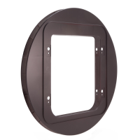 Sure Flap Microchip Huisdierluik Montageadapter Bruin