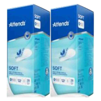 2X Attends Soft Ultra Mini 0 28 stuks